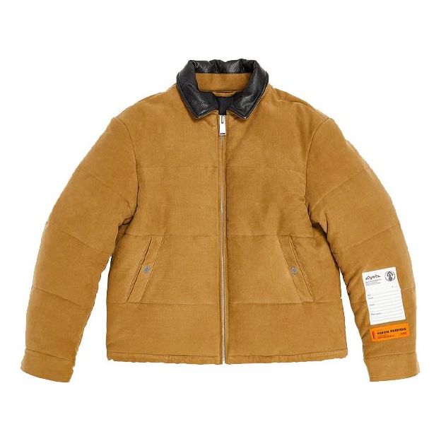 Men's HERON PRESTON Long Sleeves Jacket Beige HMED006F20FAB0046300