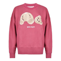 (WMNS) Palm Angels Teddy Bear Sweatshirt 'Punch Pink' PWBA017F21FLE0032860