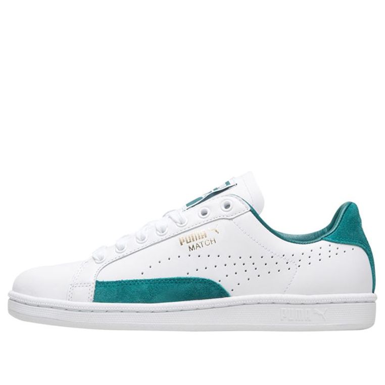PUMA Match Shoes White/Green 359518-06
