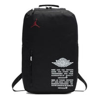 Air Jordan Labels Backpack 'Black' CK3763-010