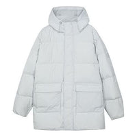 Skechers Medium-Length Down Jacket 'Grey' L423M091-00MV