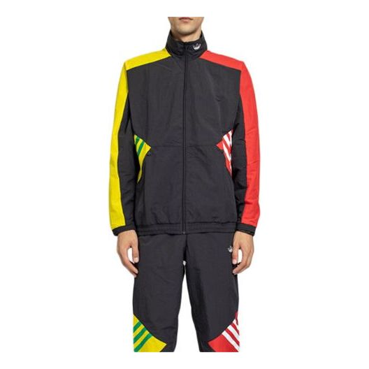 adidas originals GB J Track Top Athletics Sports Jacket Black GD6033