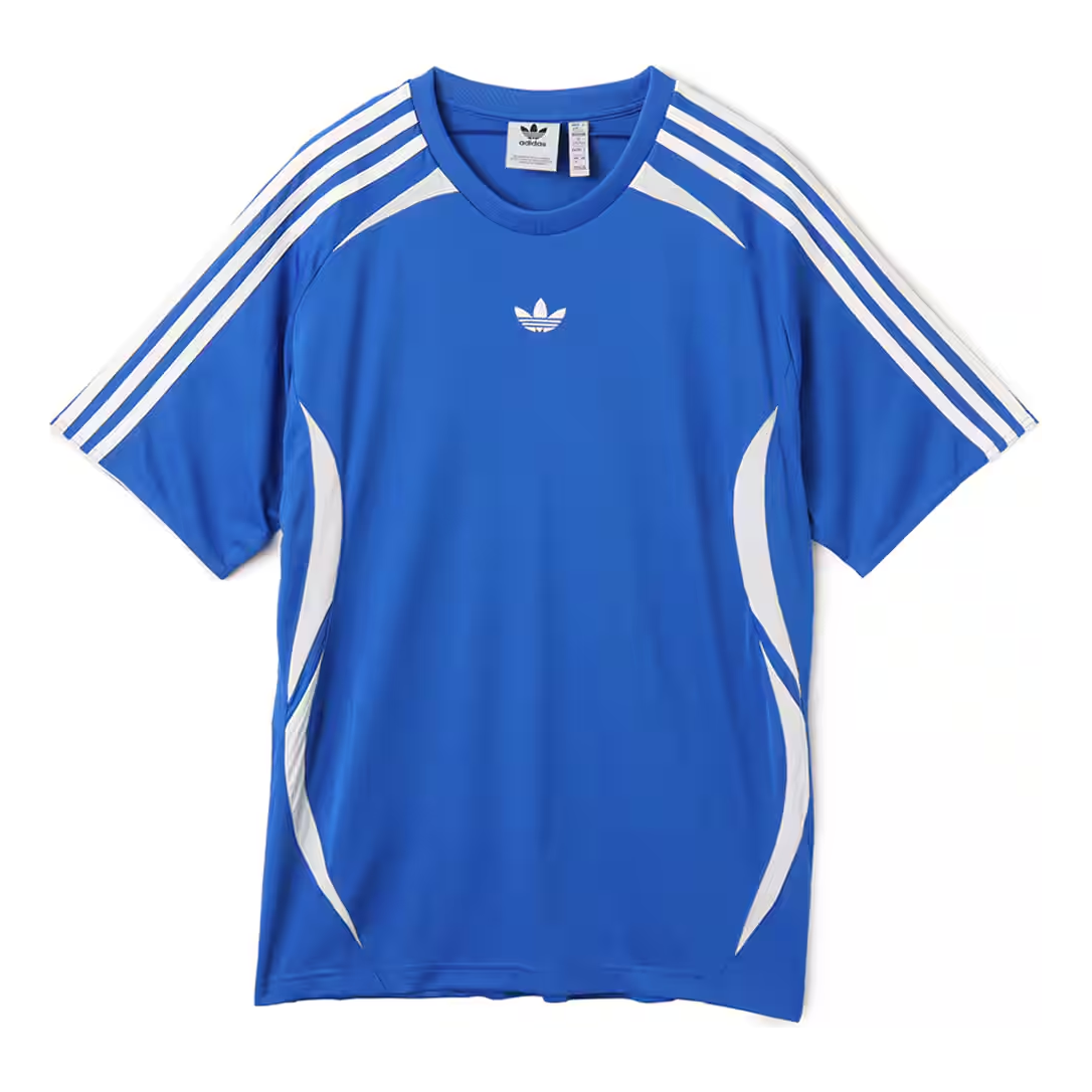 adidas Adicolor Teamgeist T-Shirt Asia Sizing 'Blue' JP1114