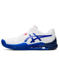 (WMNS) ASICS Gel Resolution 8 Wide 'White Lapis Lazuli Blue' 1042A097-107
