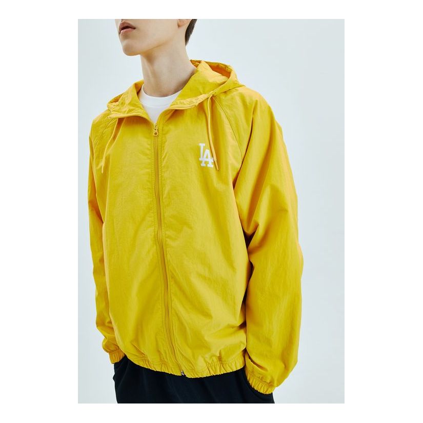 MLB Los Angeles Dodgers Loose Sports Woven Jacket Unisex Yellow 31JP21031-07Y