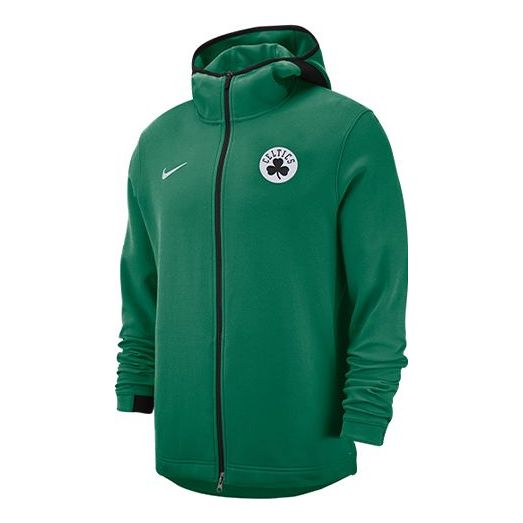 Nike NBA Basketball Sports hooded Jacket Boston Celtics Green 940863-312