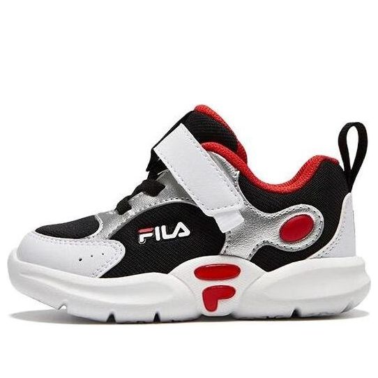 (TD) FILA Sport Sneakers 'Silver Black Red' K13B342401FBS