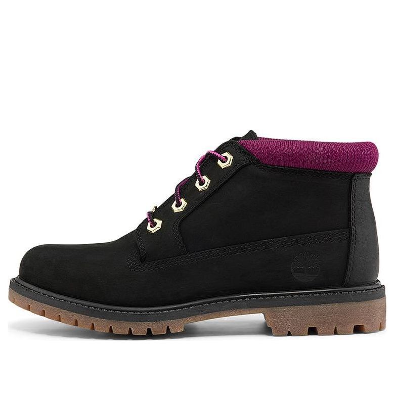 (WMNS) Timberland Nellie Chukka Waterproof Boot 'Black Pink' A2JSAW