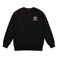MLB Unisex Printing Logo Round-neck Sweatshirt Black 31MTZ3941-50L