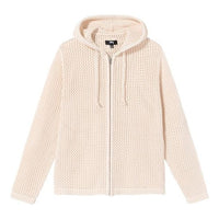 Stussy Mesh Zipper Unisex Creamy White 117091