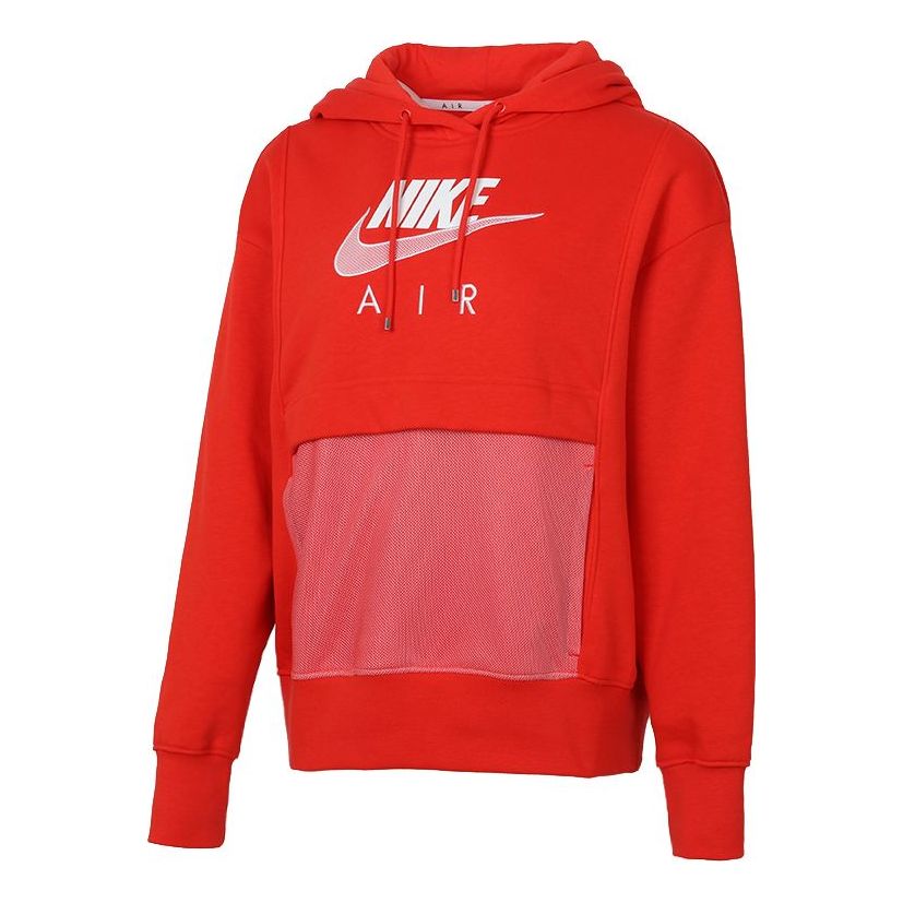 (WMNS) AS W Nike Sportswear Air Hoodie CHILE Red CZ8621-675