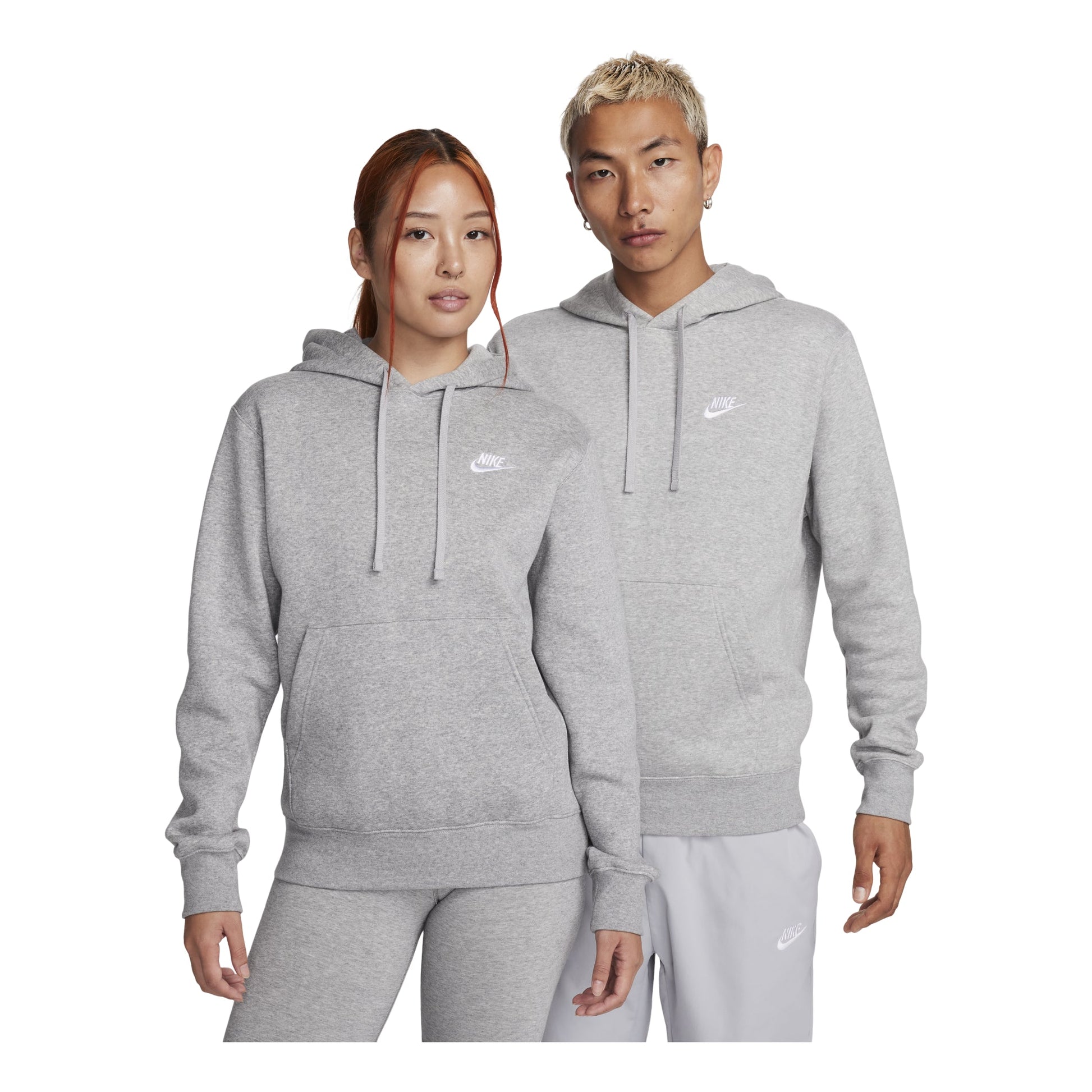 Nike Sportswear Club Hoodie Asia Sizing 'Dark Grey' BV2655-063