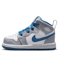 (TD) Air Jordan 1 Mid 'Cement True Blue' DQ8425-014