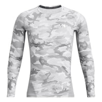 Under Armour ColdGear Infrared Compression Printed Crew 'Grey Silver' 1381744-011