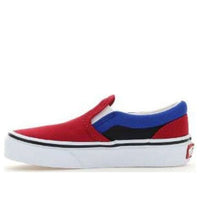 (PS) Vans Classic Slip-On Shoes 'Red Blue' VN0A5KXM9AC