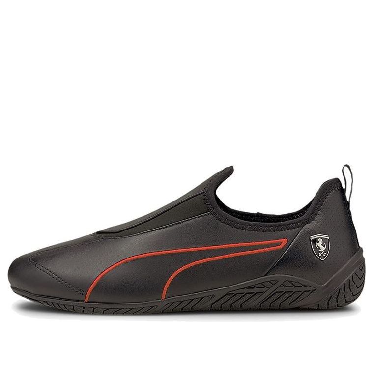 (WMNS) PUMA Scuderia Ferrari x Ridge Cat 'Black Rosso Corsa' 306666-01