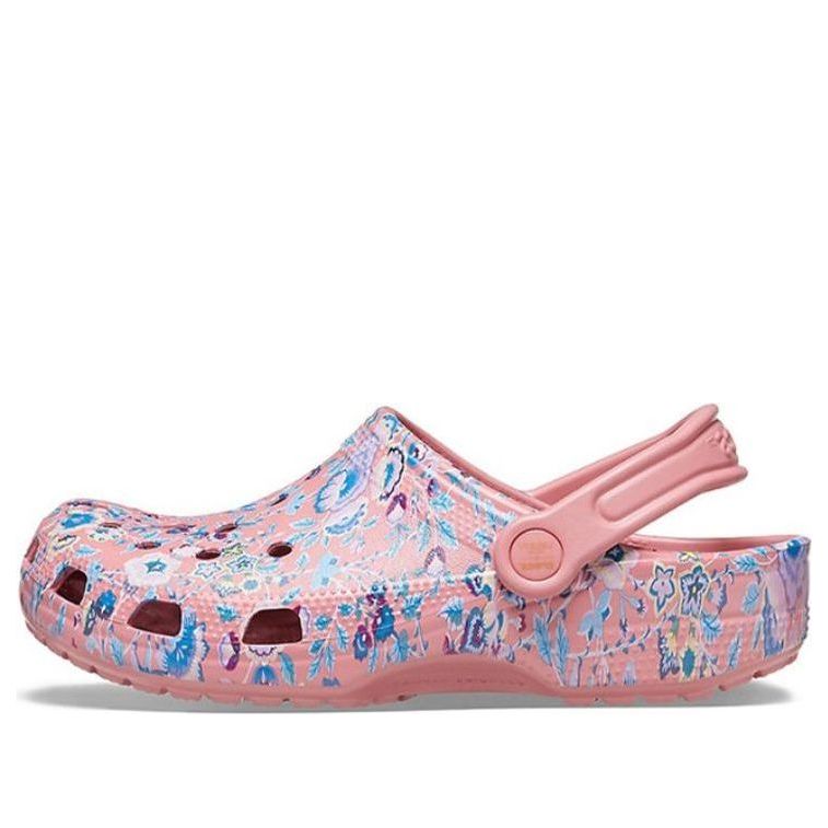 (WMNS) Crocs Classic Clog Liberty London Beach Pink Sandals 206447-9A5