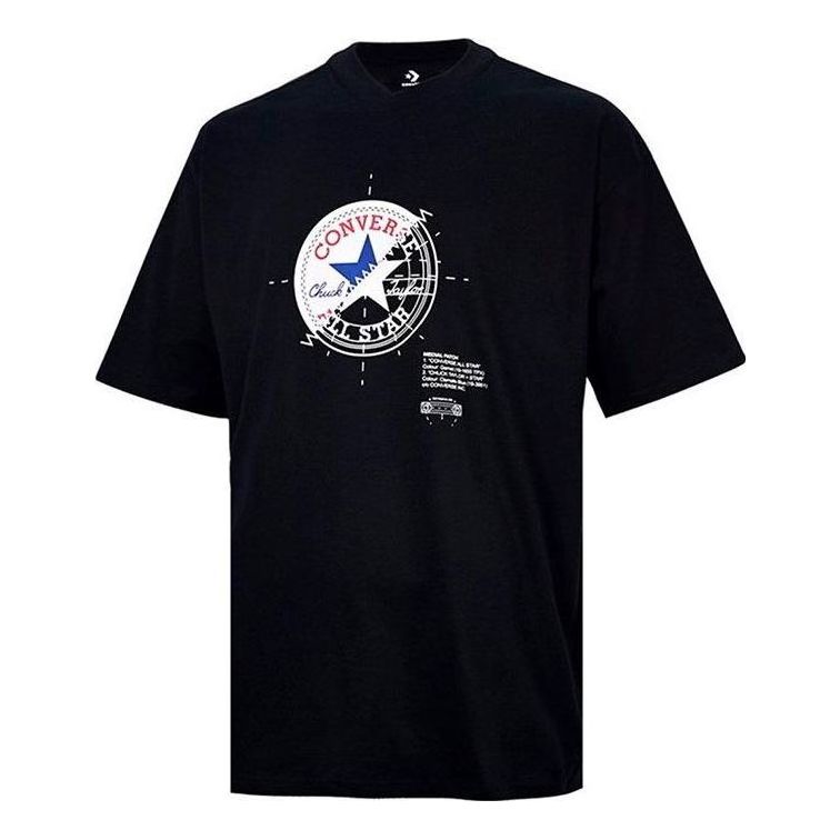Converse Chuck Anatomy Oversized Tee Asia Sizing 'Black' 10024359-A02
