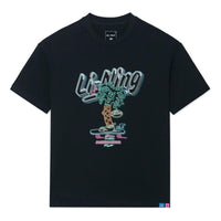 Li-Ning x Steven Harrington Graphic T-shirt 'Black' AHSSC47-1