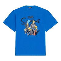 Balenciaga x The Simpsons Oversized T-Shirt 'Blue' 676589TLVG74210