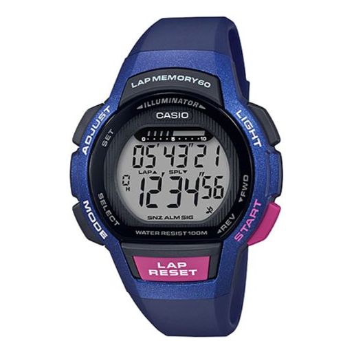 CASIO Waterproof Sports Shockproof Blue Digital LWS-1000H-2A