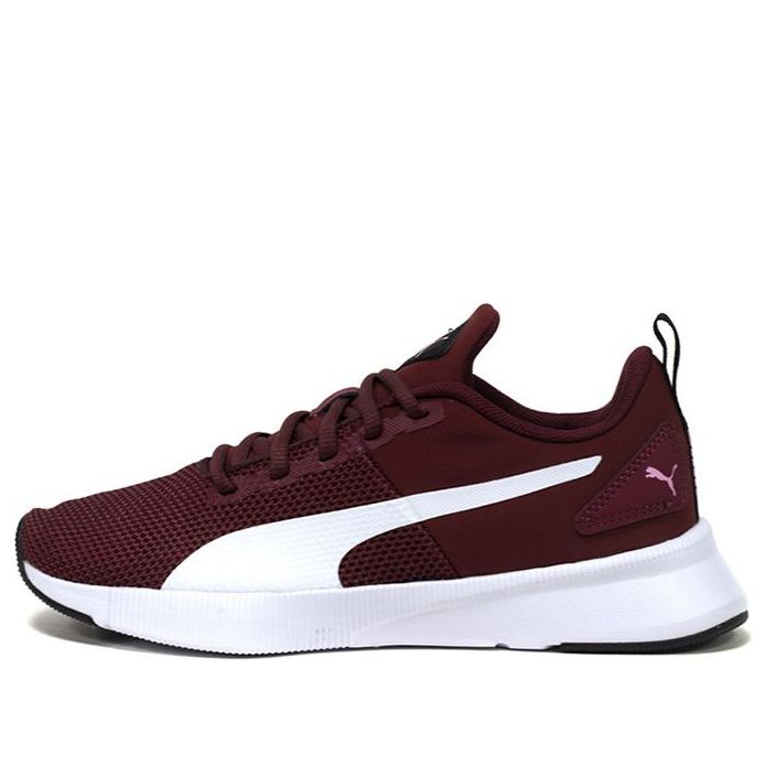 (GS) PUMA Flyer Runner White/Red 192928-14
