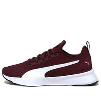 (GS) PUMA Flyer Runner White/Red 192928-14