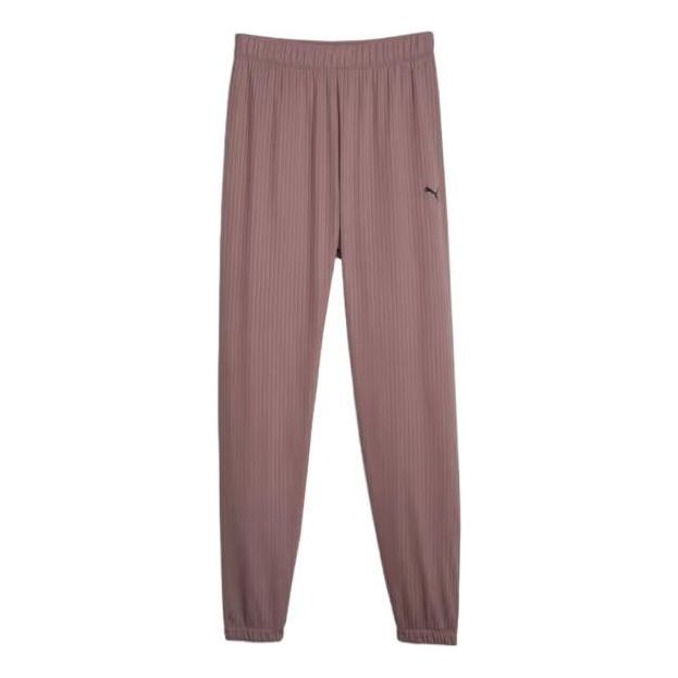 (WMNS) PUMA Studio Unwind Training Joggers 'Dark Clove' 523968-95