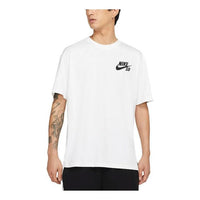 Nike SB Logo T-shirt 'White' DC7817-100