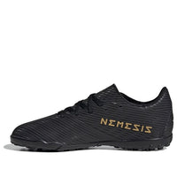 (GS) adidas Nemeziz 19.4 TF 'Black Gold' EG3313