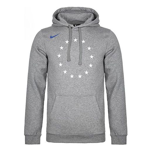 Nike City Edition NBA Philadelphia 76ers Printing Pattern Logo Gray AA3690-091