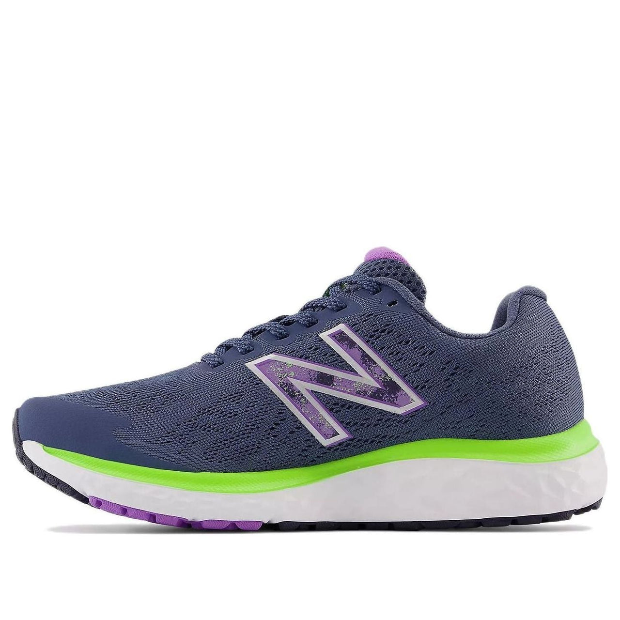 (WMNS) New Balance Fresh Foam 680 v7 'Purple Neon Green' W680NY7