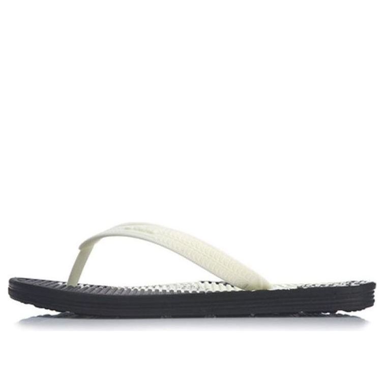 Li-Ning Stylish Flip-Flops White Black AGAP024-2