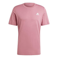 adidas Essentials Single Jersey Embroidered Small Logo T-Shirt Asia Sizing 'Pink' IX0120