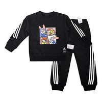 (PS) adidas X Disney Zootopia Sweater Suit 'Black' IB7750