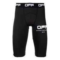 Off-White SS21 Logo Printing Soft Elastic Sports Shorts Slim Fit Version Black OMVH008V21FAB0011001