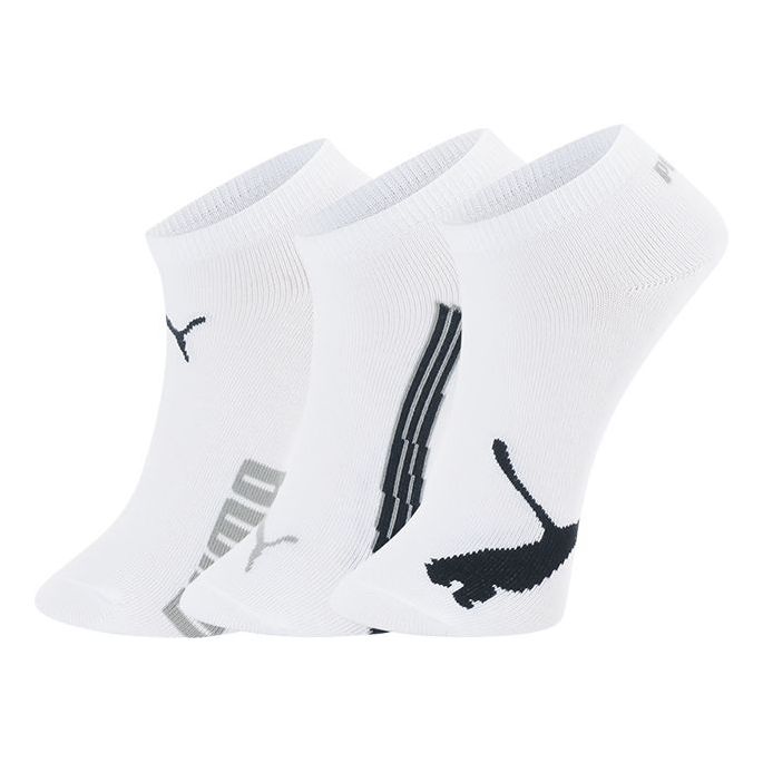 PUMA Sneaker Socks 3 pack 'White Black ' 100000617-001
