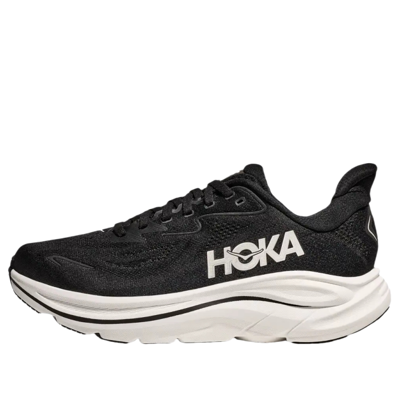 (WMNS) HOKA ONE ONE Clifton 10 'Black White' 1162031-BWHT