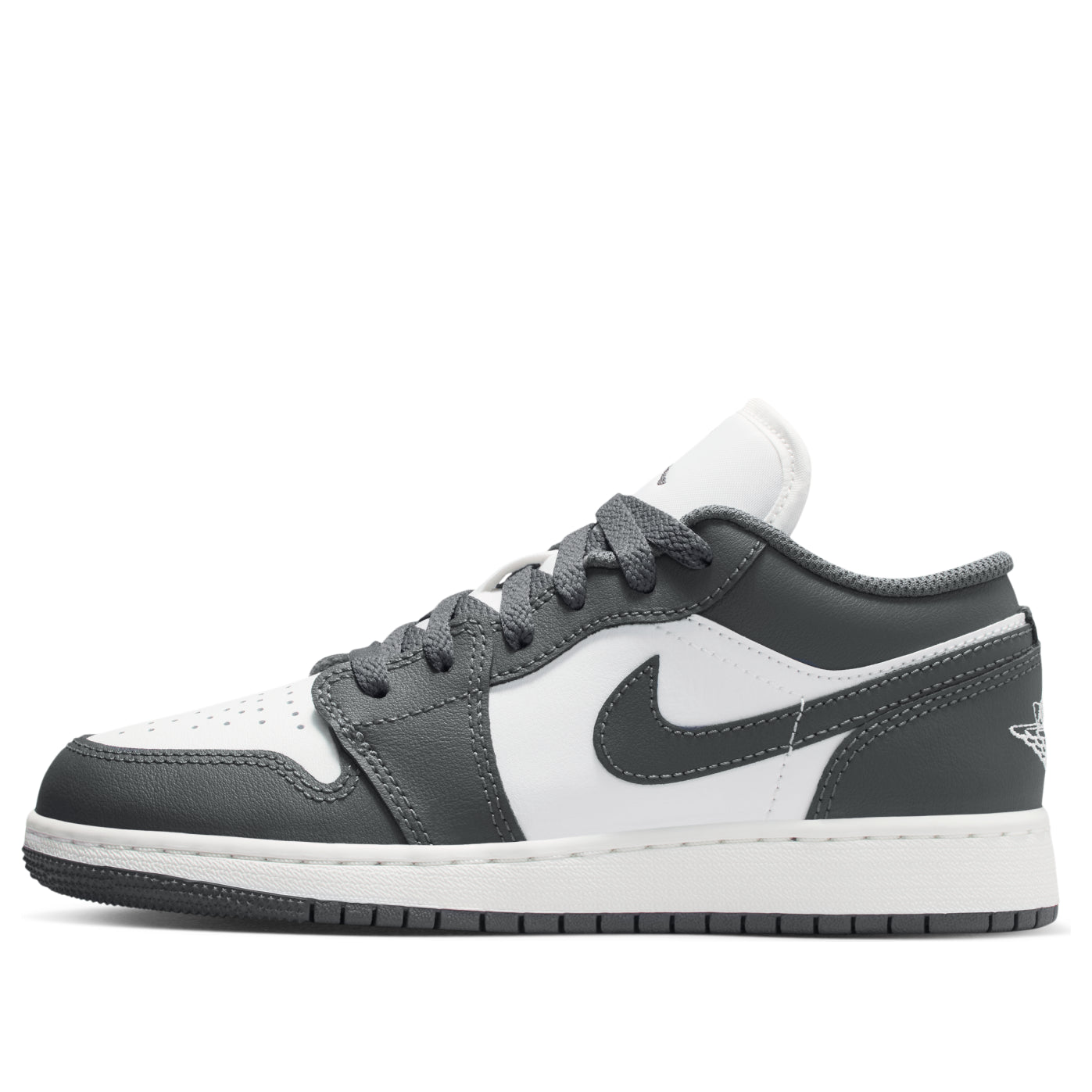 (GS) Air Jordan 1 Low 'Grey White' 553560-044