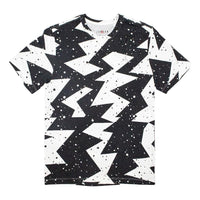Air Jordan Printed Poolside Crew T-Shirt 'Black White' CJ6215-010