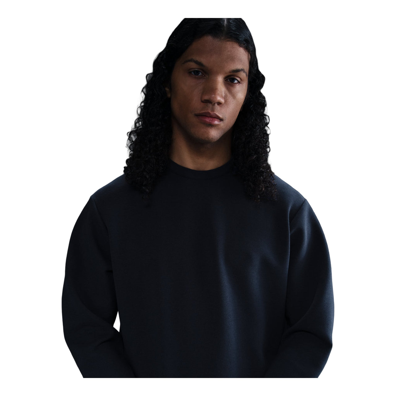 Nike 24.7 Impossiblysoft Dri-FIT Crew Asia Sizing 'Obsidian' HQ6965-451