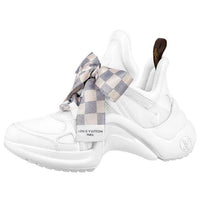 (WMNS) LOUIS VUITTON Archlight 1.0 Sneakers 'White with Plaid Ribbon' 1AACPW