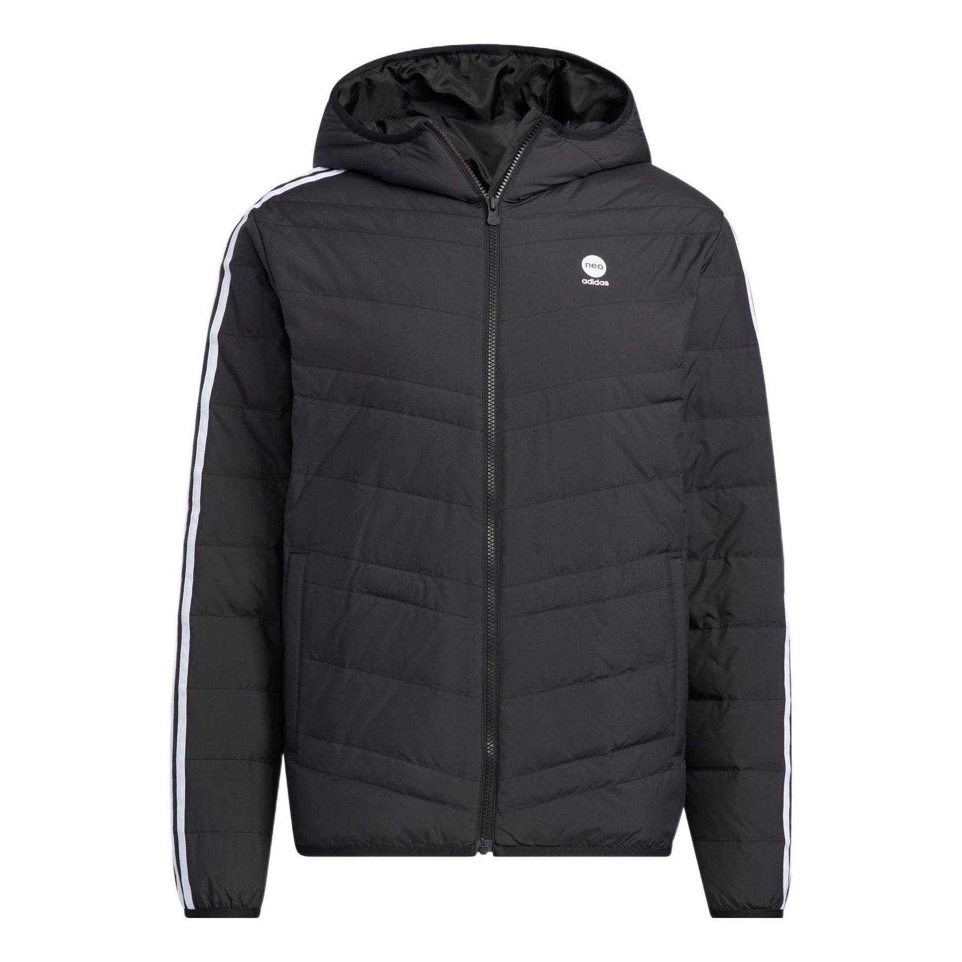 adidas Neo Essentials Down Jackets 'Black' HN4793