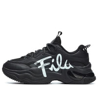 (WMNS) FILA FUSION Marathon Running Shoes 'Black White' T12W231304FBW