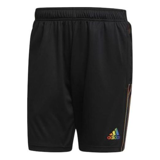 adidas Tiro Sho Pride Soccer/Football Sports Shorts Black H37787