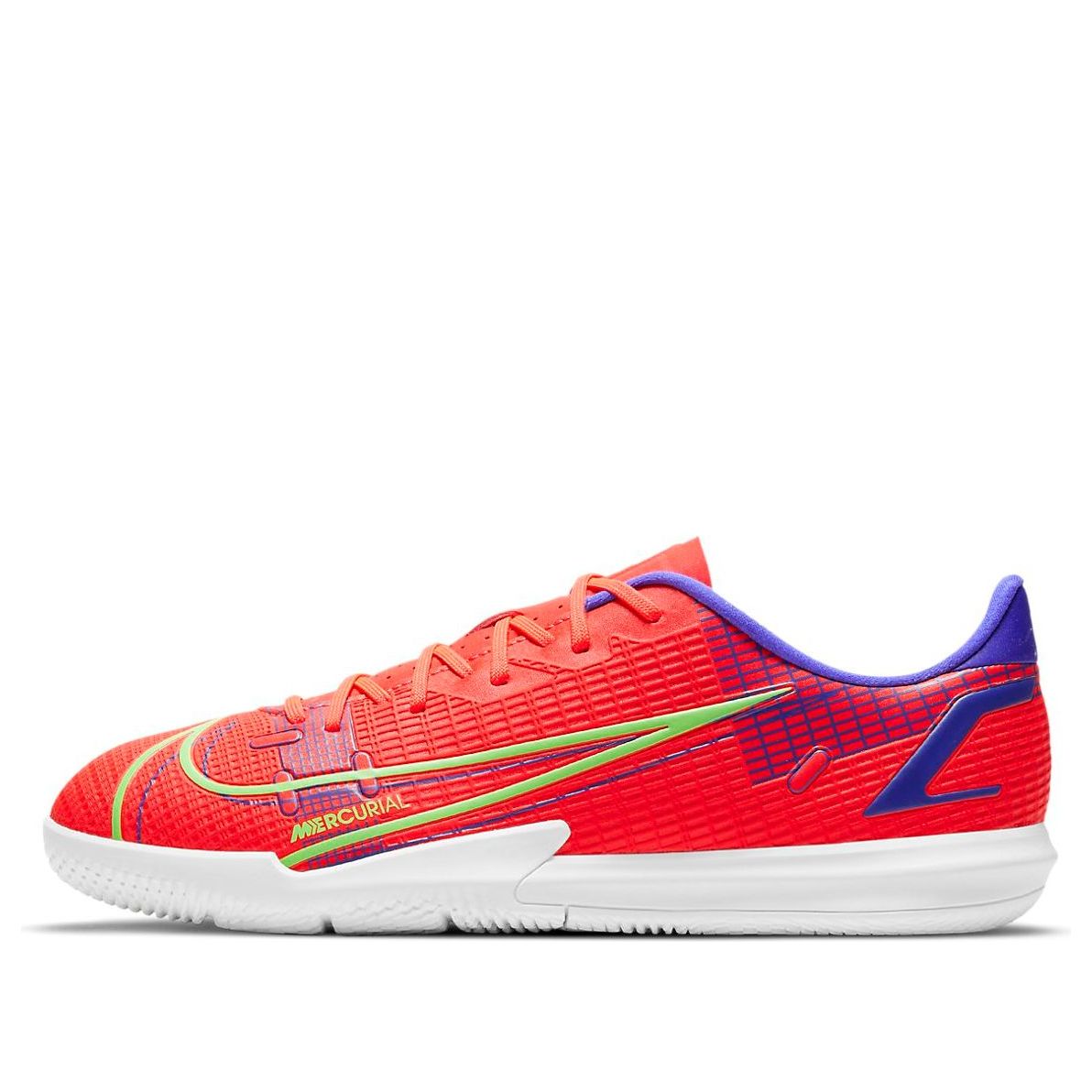 (GS) Nike Mercurial Vapor 14 Academy IC 'Orange White Blue' CV0815-600