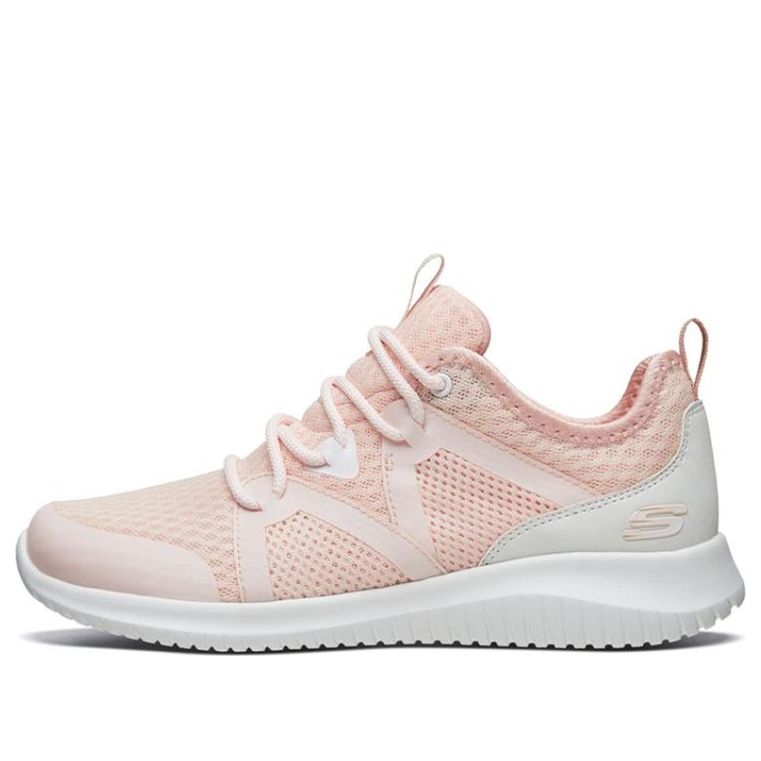 (WMNS) Skechers Ultra Flex Sports Shoes Pink/White 66666197-PNK