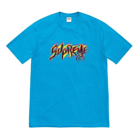 Supreme FW20 Week 7 Scratch Tee T SUP-FW20-176-BLU