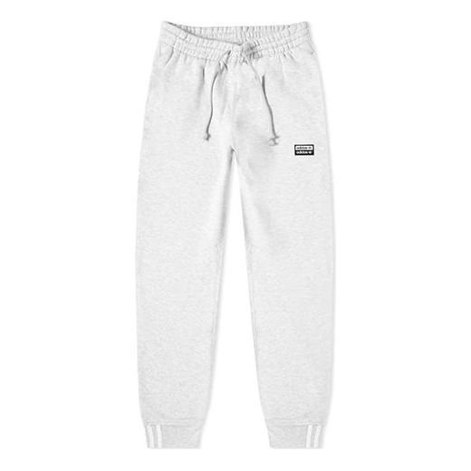 adidas originals Vocal Sweatpant Drawstring Bundle Feet Sports Pants Gray ED7236