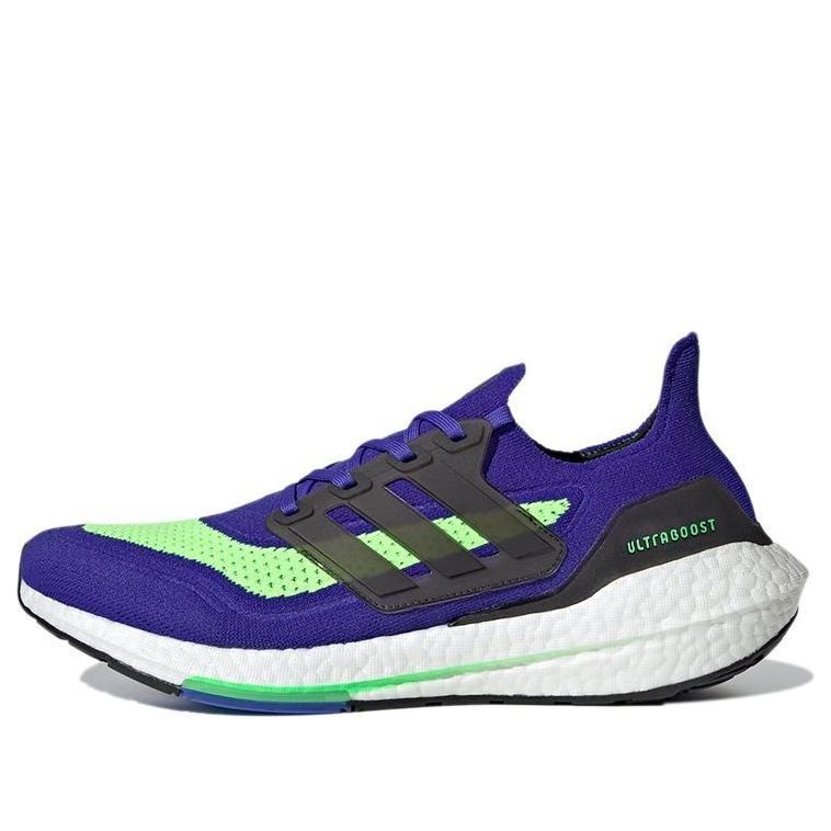 adidas Ultraboost 21 'Sonic Ink Screaming Green' S23873